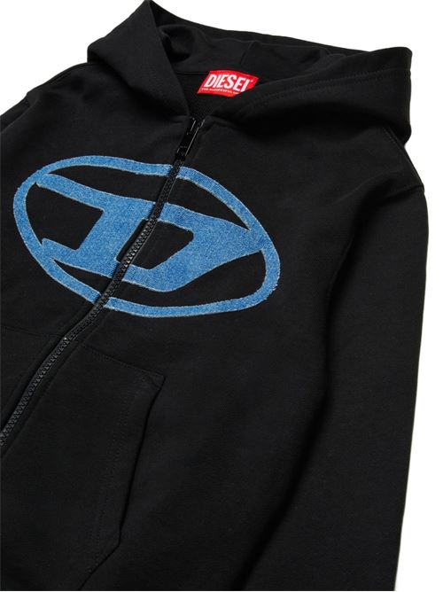 Felpa bambino Diesel over nera DIESEL KIDS | J026220GEADK900